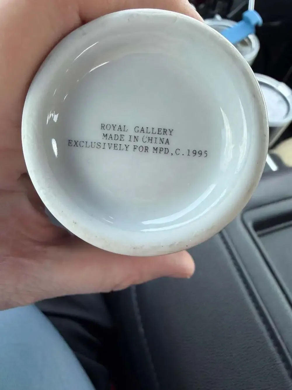Royal Gallery Porcelain Floral Bud Vase Hand Painted Vintage 1995